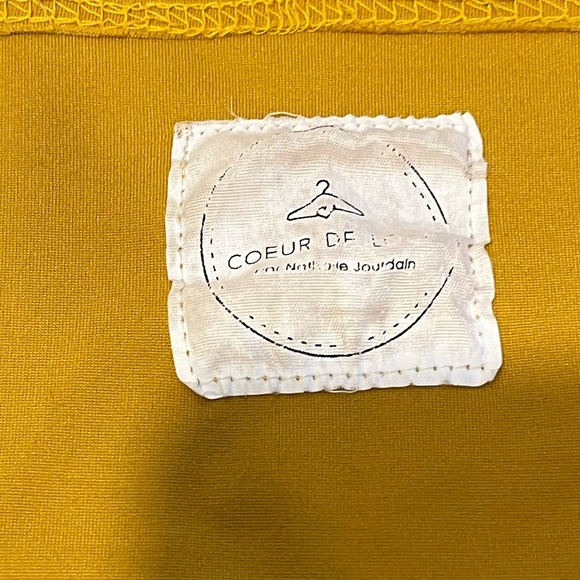 Sleeveless Mustard Romper – Cœur de Loup size XL - Picture 2 of 10